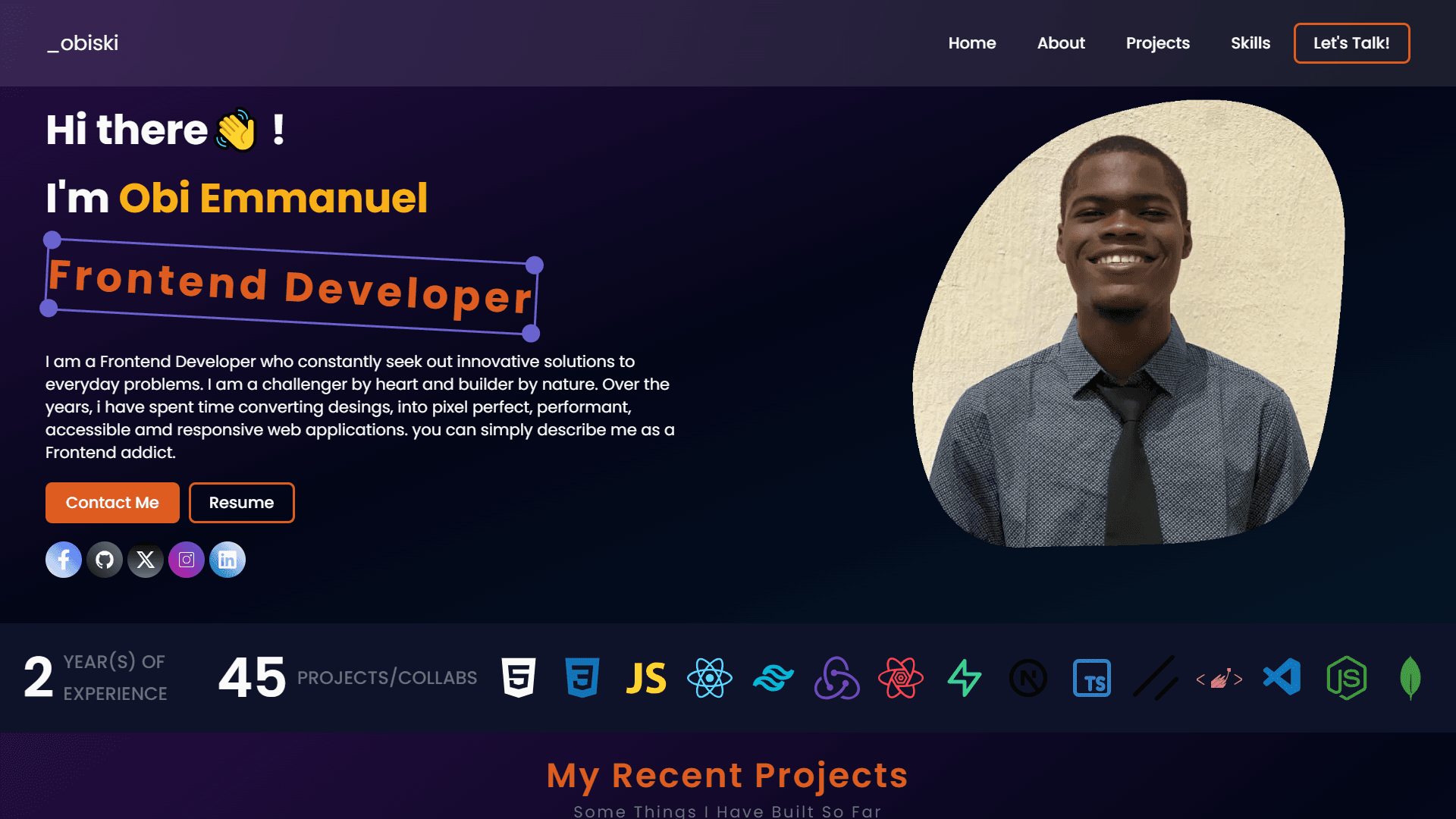 My portfolio